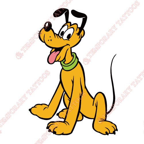Pluto Customize Temporary Tattoos Stickers NO.833